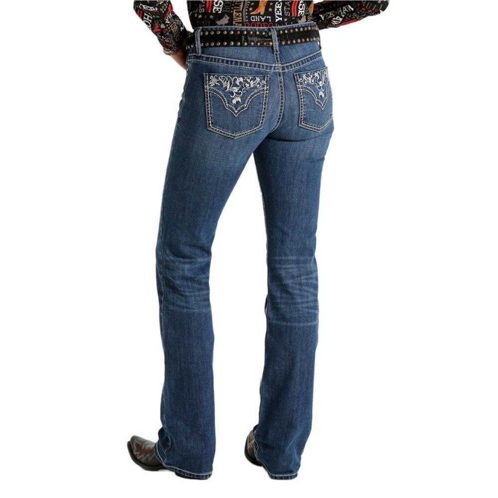 Cruel Hannah Bootcut Jeans Size 27 Long Tall Y2K Western Festival Rodeo Boho